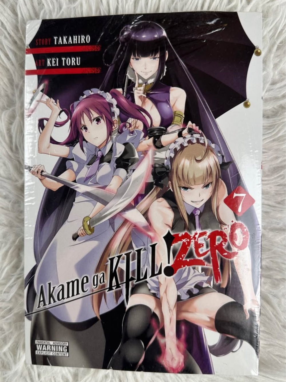 Akame ga Kill! Zero Volume 7 Manga Book